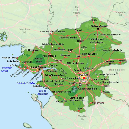 Nantes province plan