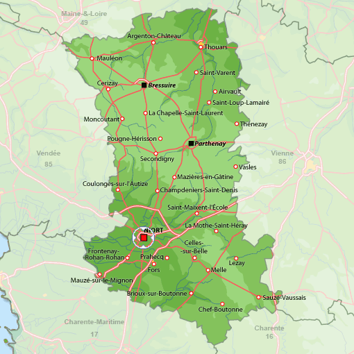 Niort province plan