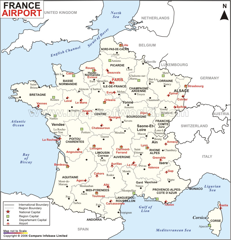 france aeroport plan