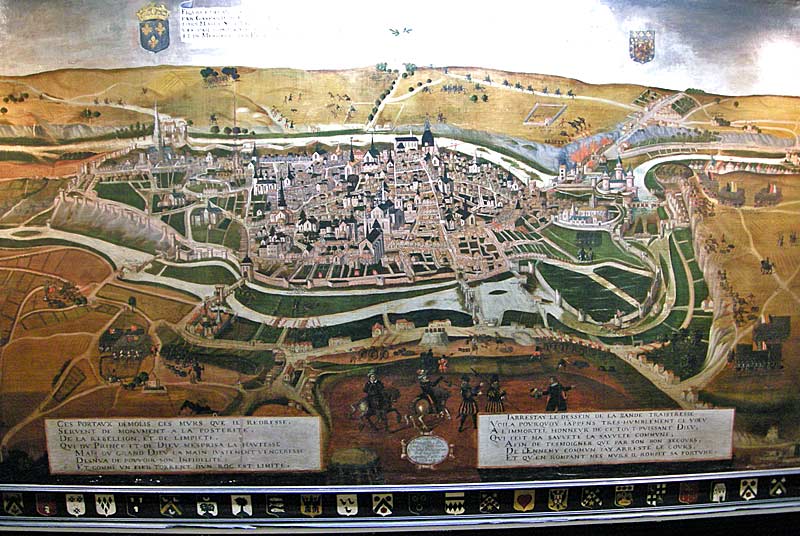 1619 Poitiers Seige plan