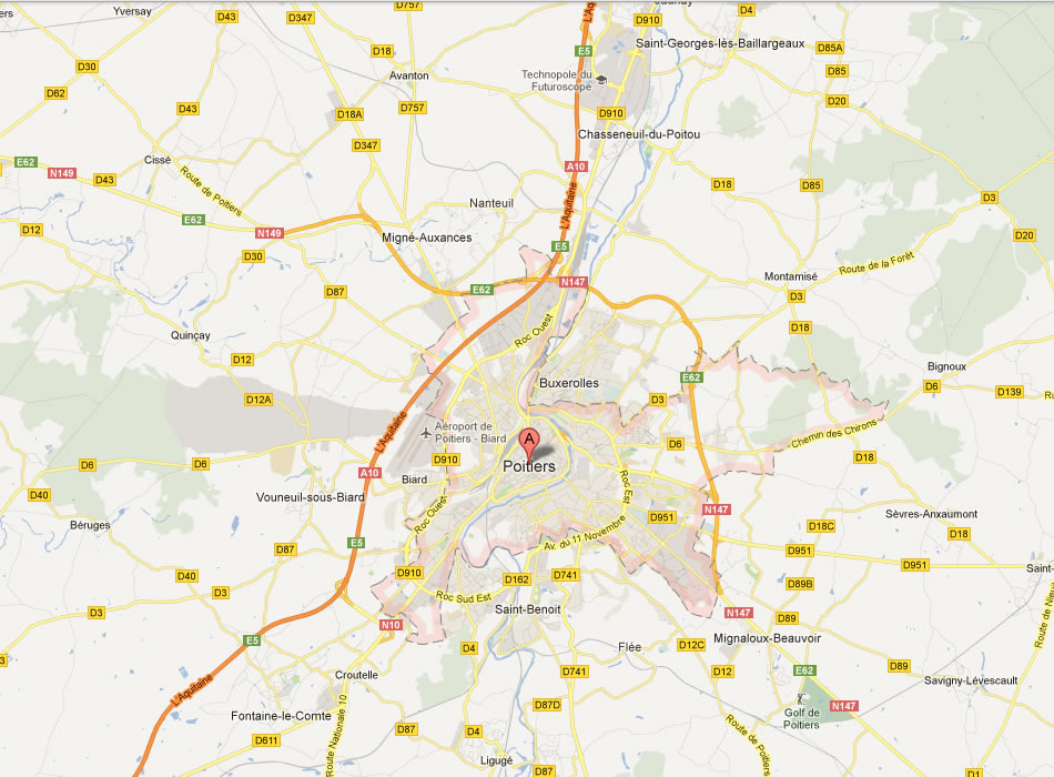 carte de poitiers