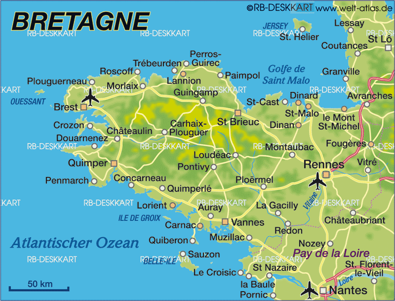 Saint Malo nantes plan