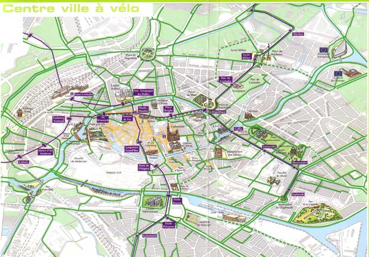 Strasbourg tourisme plan