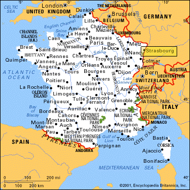 france Strasbourg plan