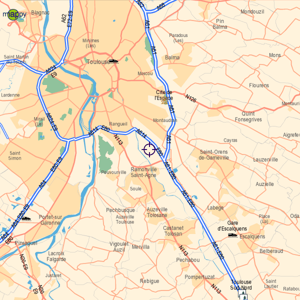 Toulouse outer plan