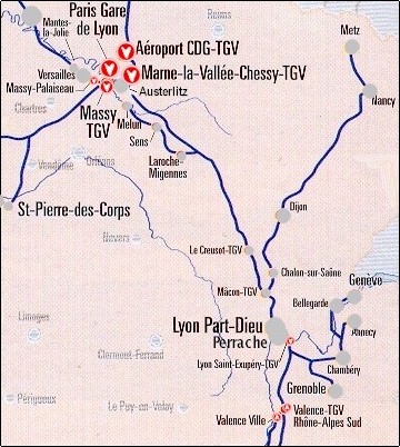 Valence tgv plan