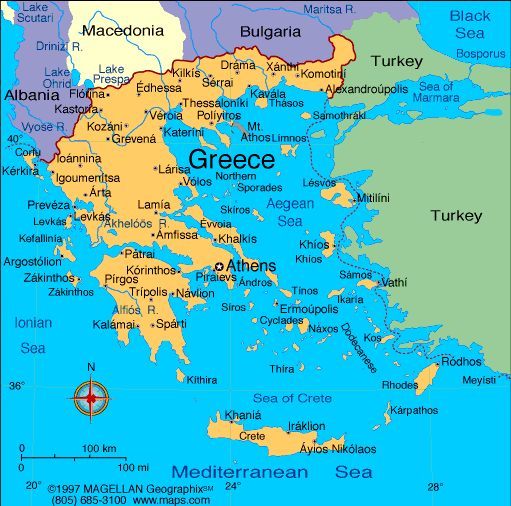 grece carte limite