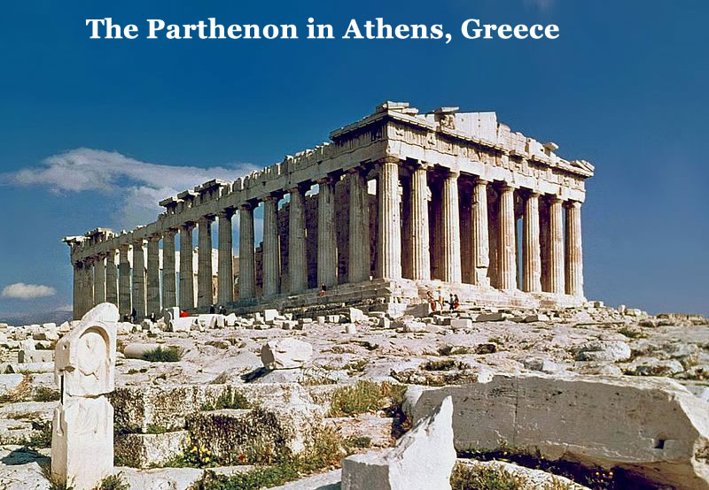 Parthenon in Athens Grece