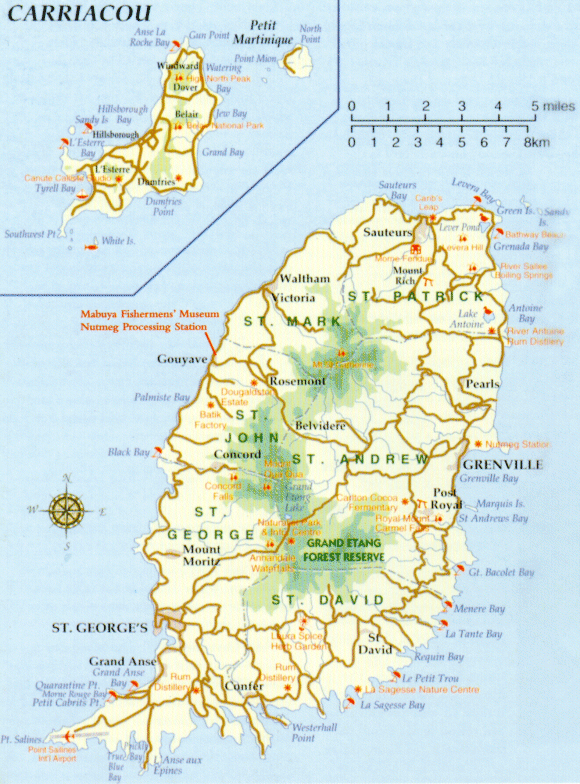 Grenada carte