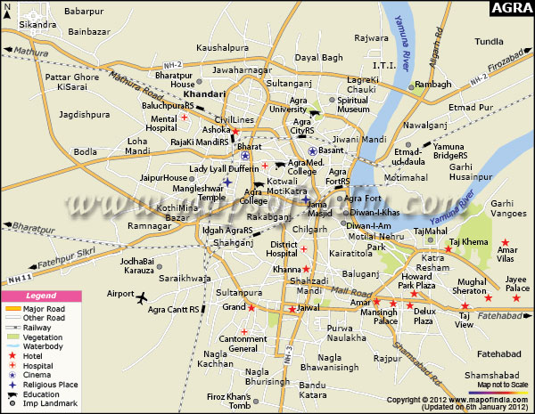 agra centre plan