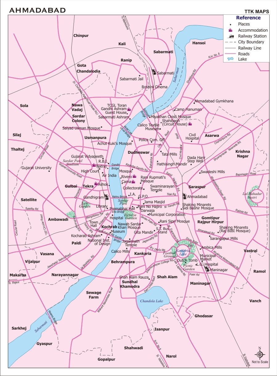 ahmadabad centre plan