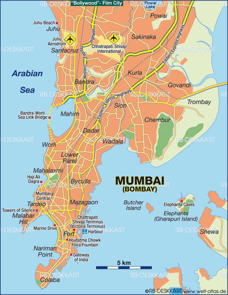 Bombay ville plan