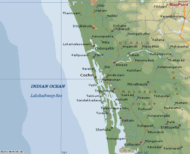 Cochin regions plan