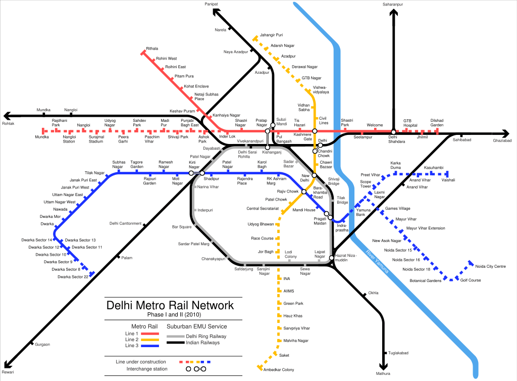 delhi metro plan