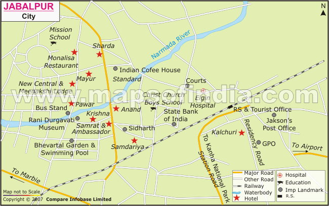 Jabalpur ville plan