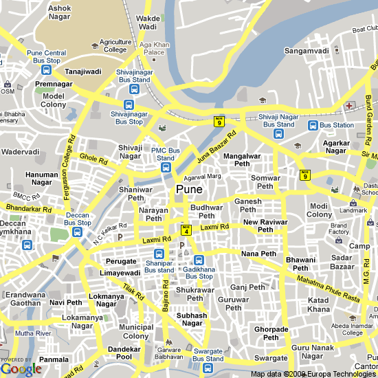 Poona centre plan