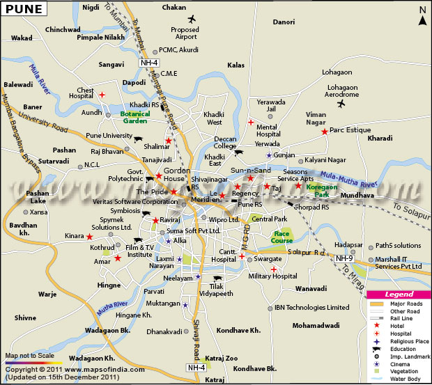 pune ville plan