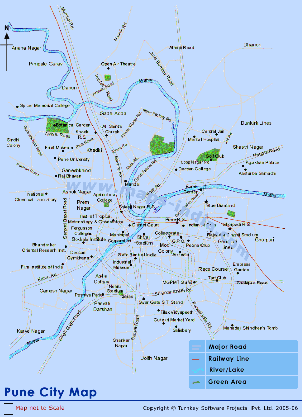 pune ville plan