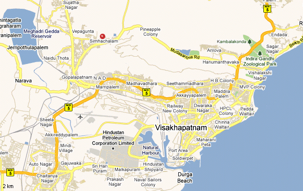 Vishakhapatnam regions plan