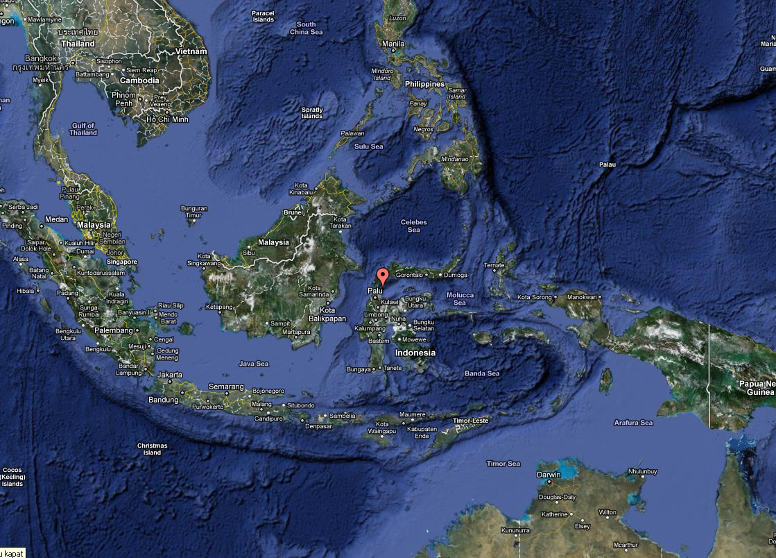 satellite image du indonesie
