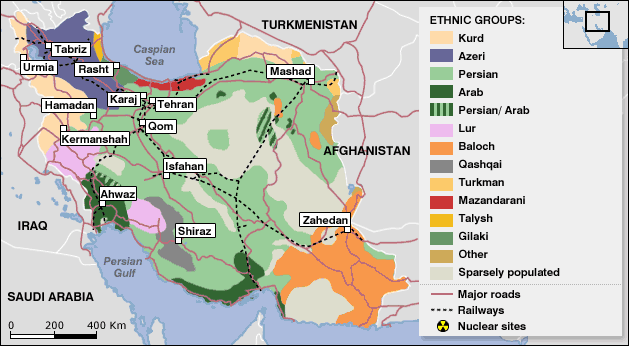 iran ethnique groupes