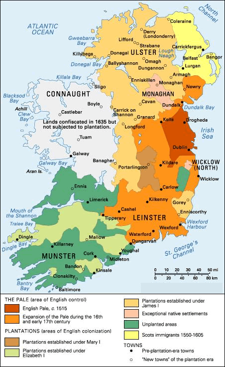 Irlande carte