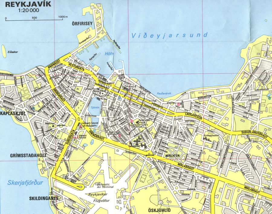 vile centre plan de reykjavik