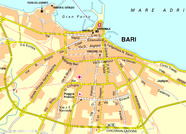 bari ville plan