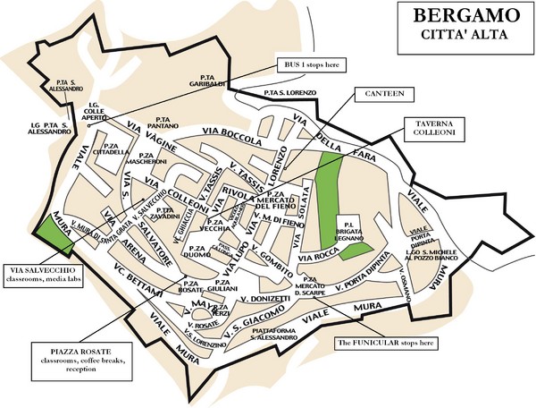 Bergamo ville plan