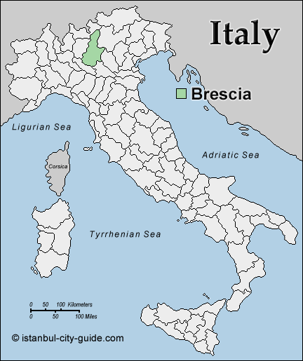 italie plan Brescia