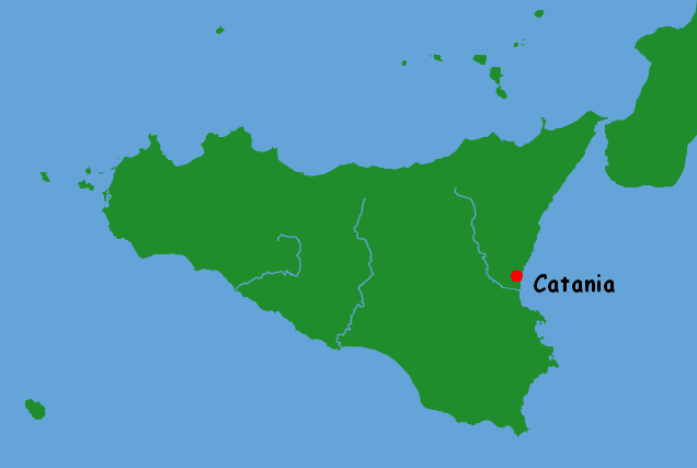 Catania sicily plan