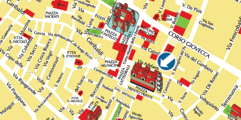 Ferrara cattedrale plan