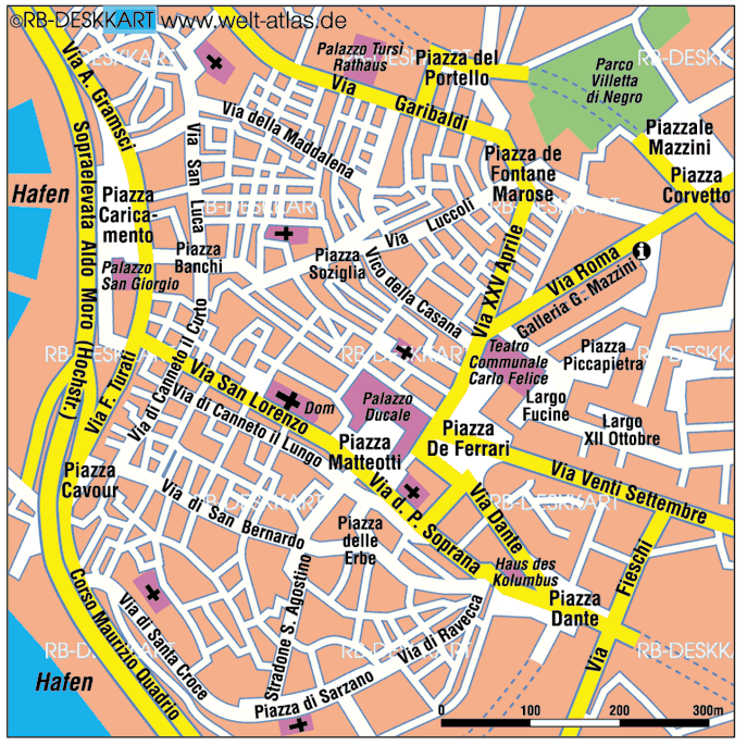 Genoa street plan