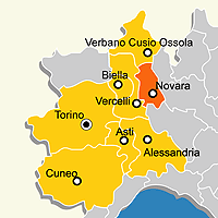 Novara province plan