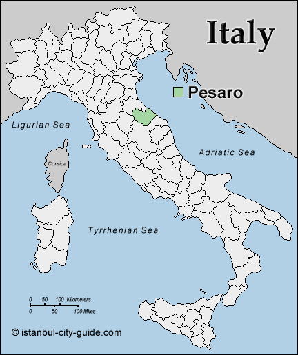 pesaro italie plan