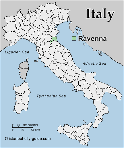 italie Ravenna plan