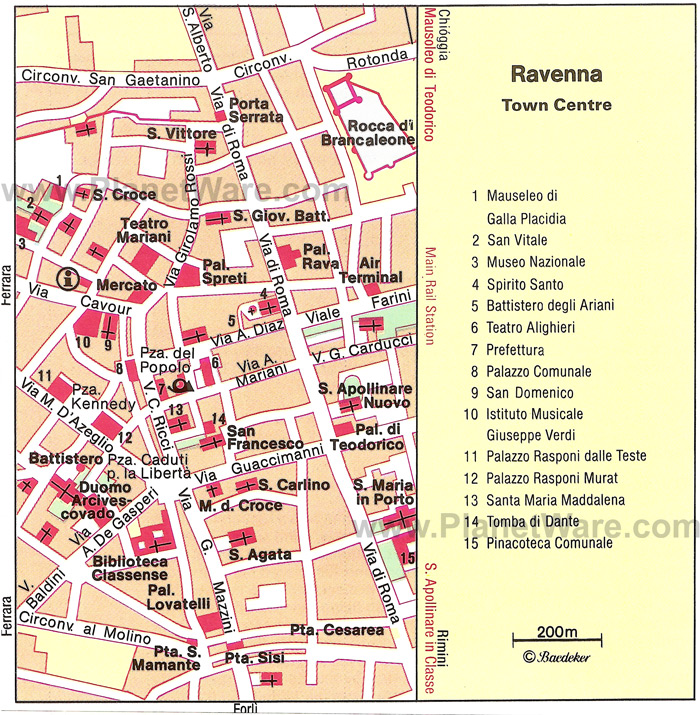 ravenna town centre plan