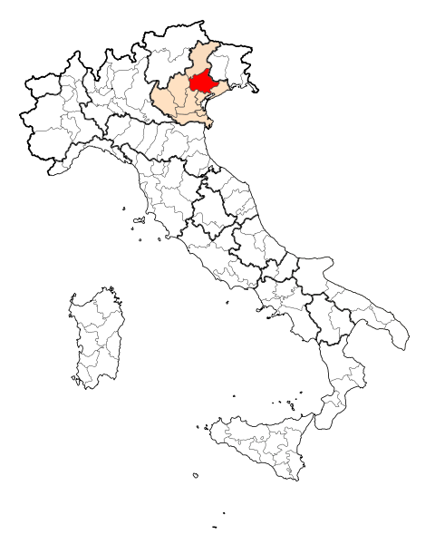 Province plan de Treviso