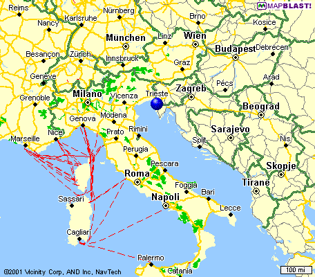 trieste plan italie