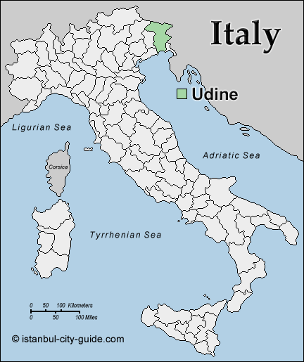 italie udine plan