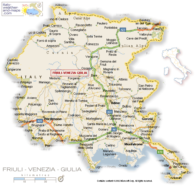 udinese province plan