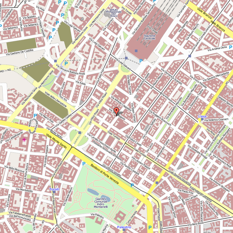 Verona street plan