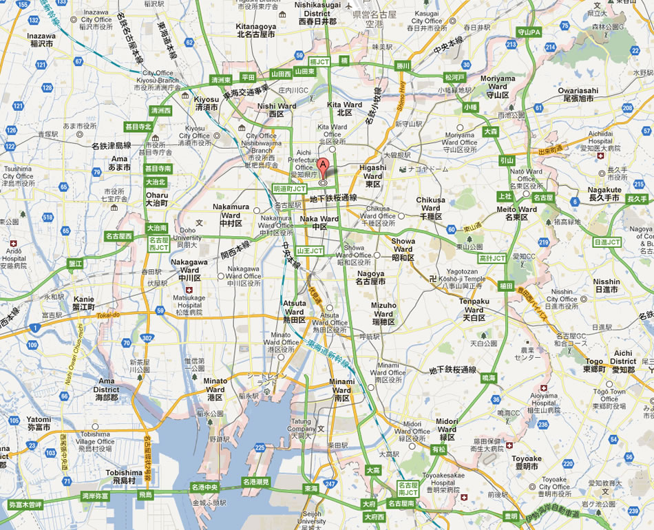 nagoya ville plan