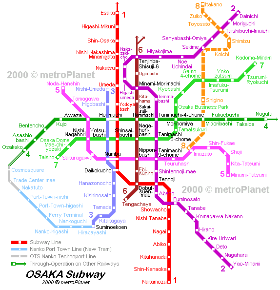 osaka subway plan
