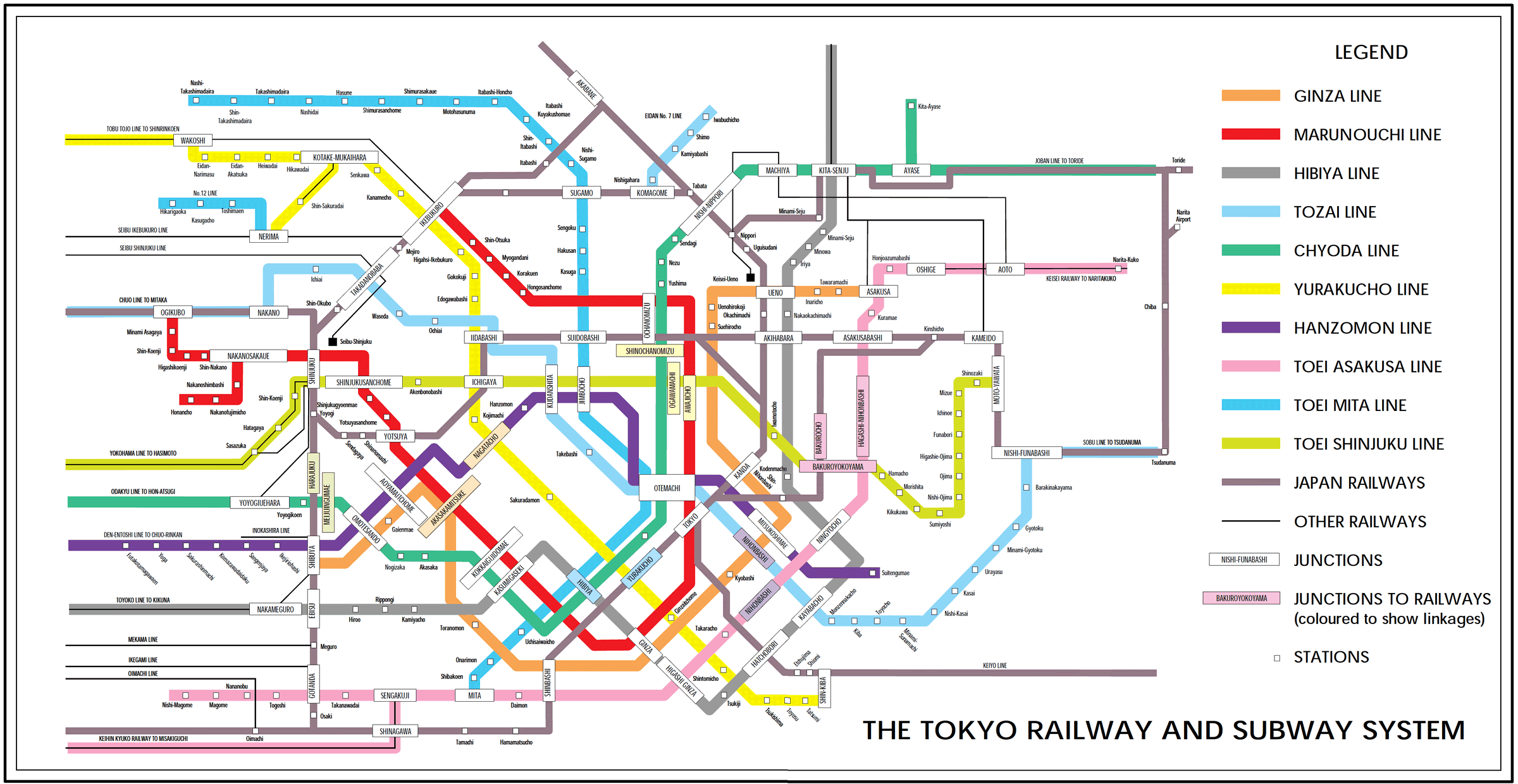 tokyo metro plan