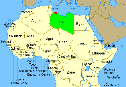 libye carte afrique
