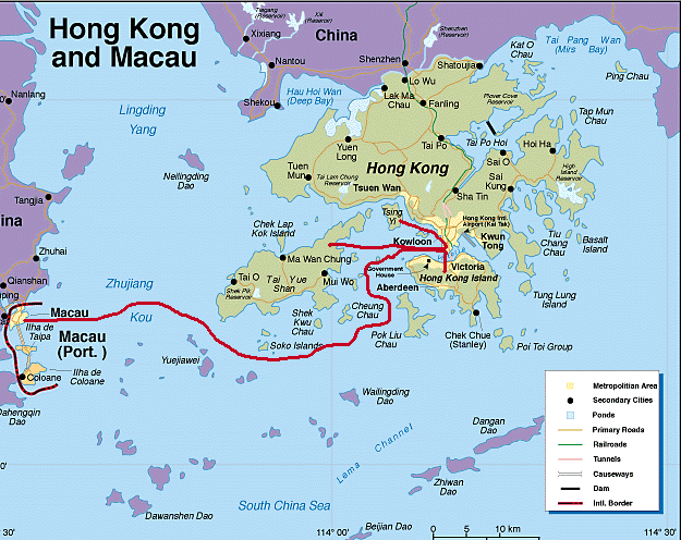 Hongkong Macao Carte