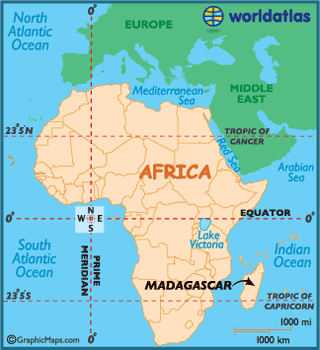 madagascar carte afrique