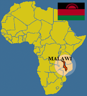 afrique malawi carte