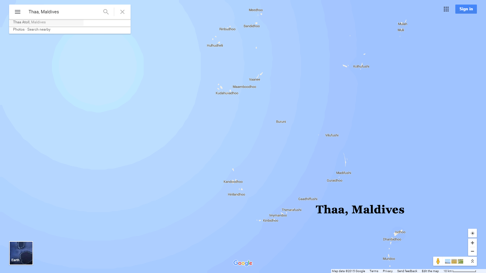 plan de thaa maldives